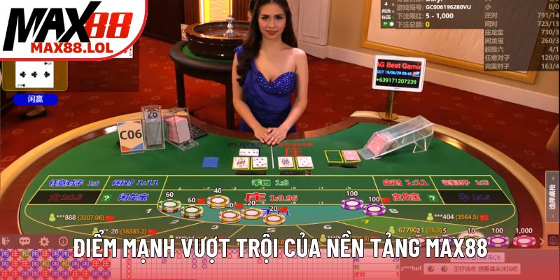 Điểm mạnh vượt trội của nền tảng MAX88