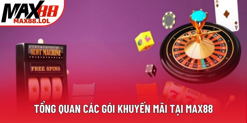 Tổng quan các gói khuyến mãi tại Max88